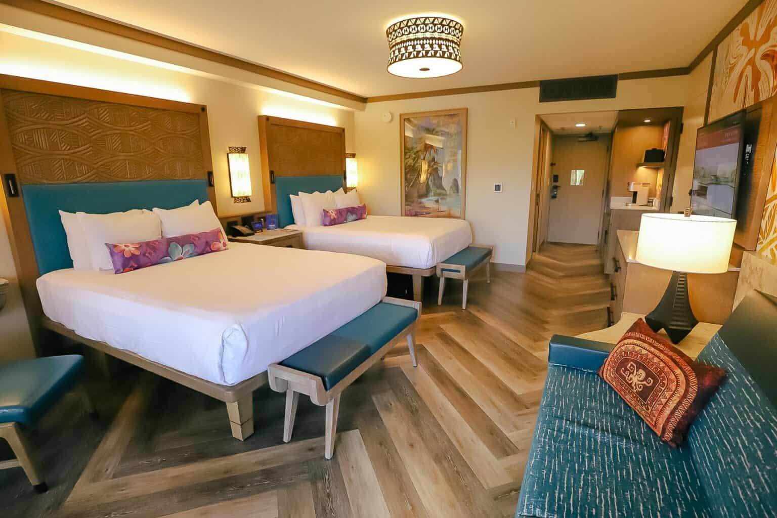 Disney S Polynesian Resort Room Photos And Tour The Moana Rooms