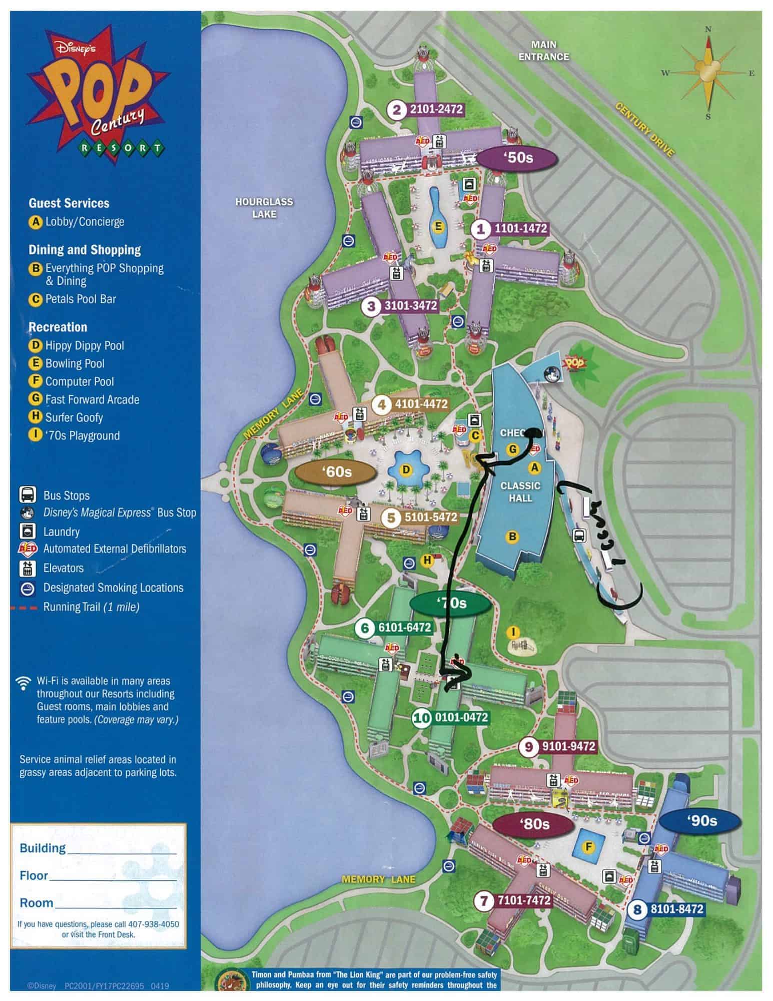 Disney's Pop Century Resort Review with Map Resorts Gal