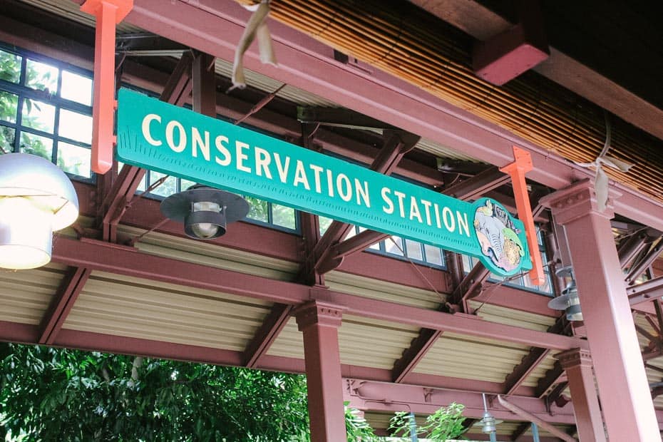 Conservation Station Train Stop 