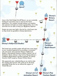 Skyliner Map (Walt Disney World)