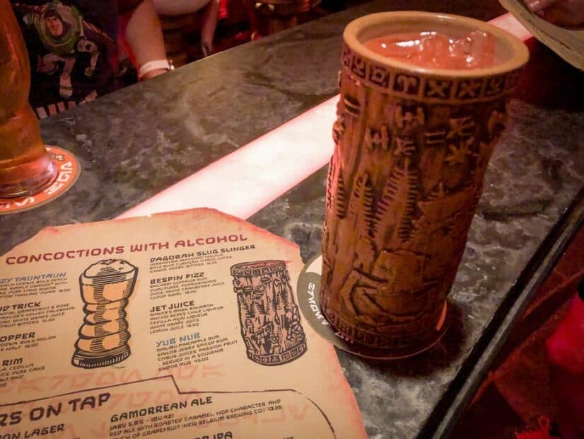 Alcohol Served in Several Star Wars: Galaxy's Edge Locations in