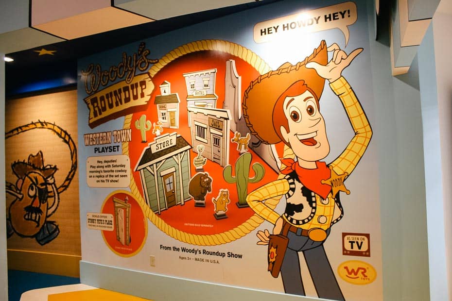 Woody tips his hat with a Hey Howdy Hey at Toy Story Mania! 