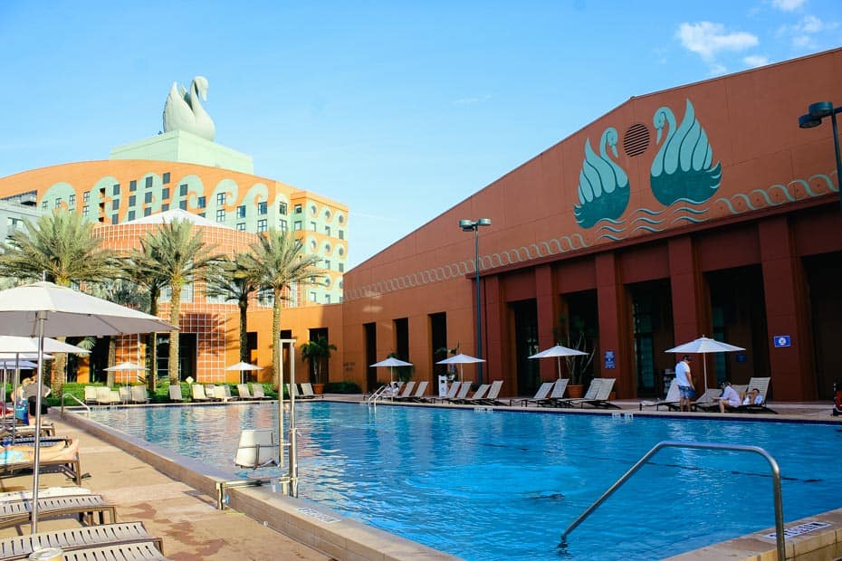 The Pools at Disney's Swan and Dolphin Resort