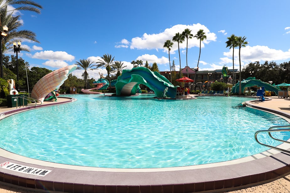 The Pool at Disney's Port Orleans French Quarter (Doubloon Lagoon)