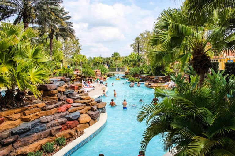 Orange Lake's River Island (With the Lazy River and Cabanas)