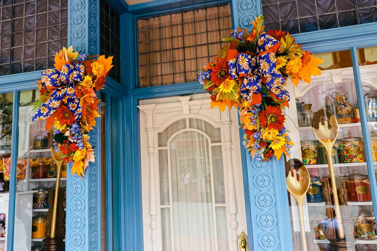 flowers and bunting 