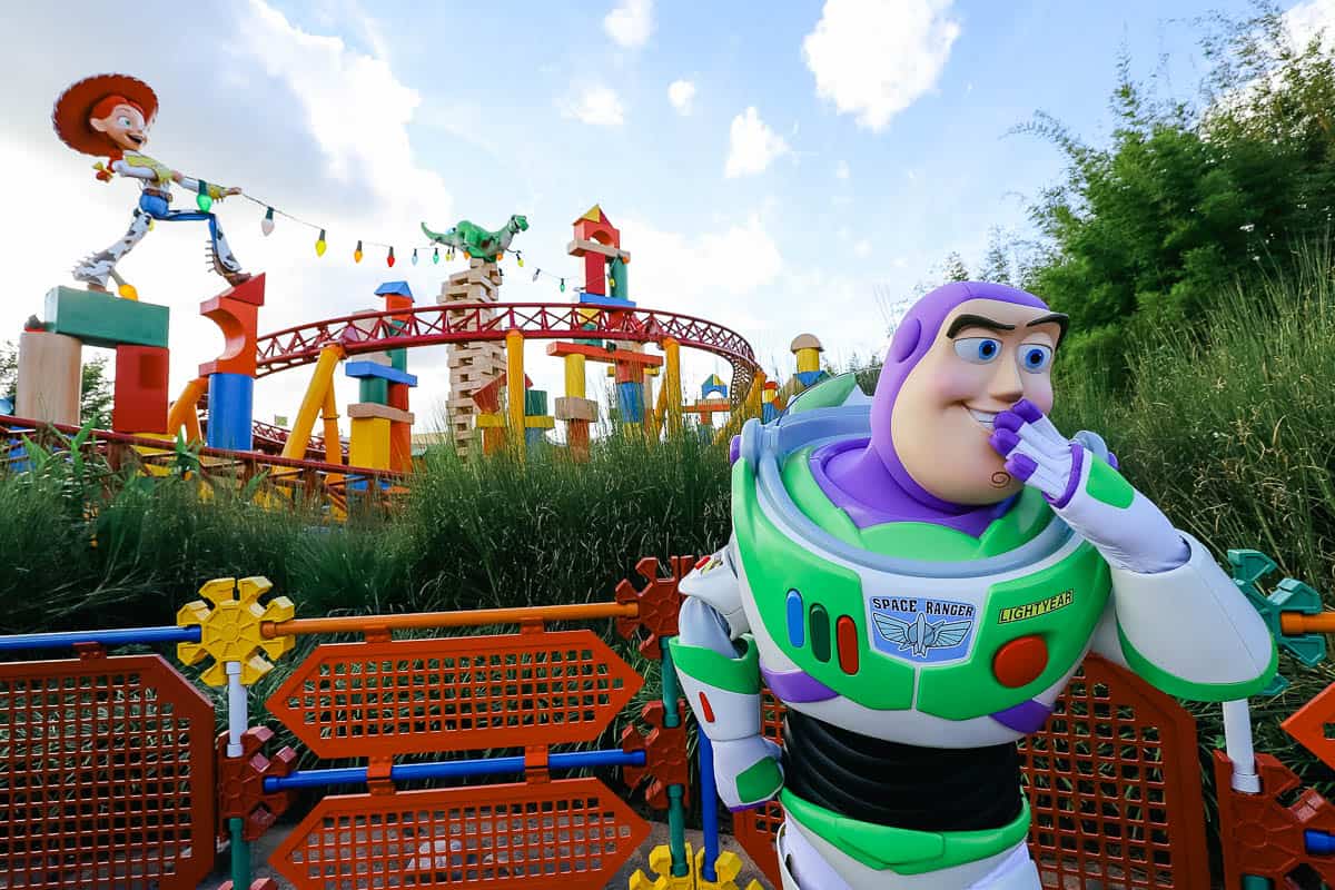 Buzz Lightyear laughing 