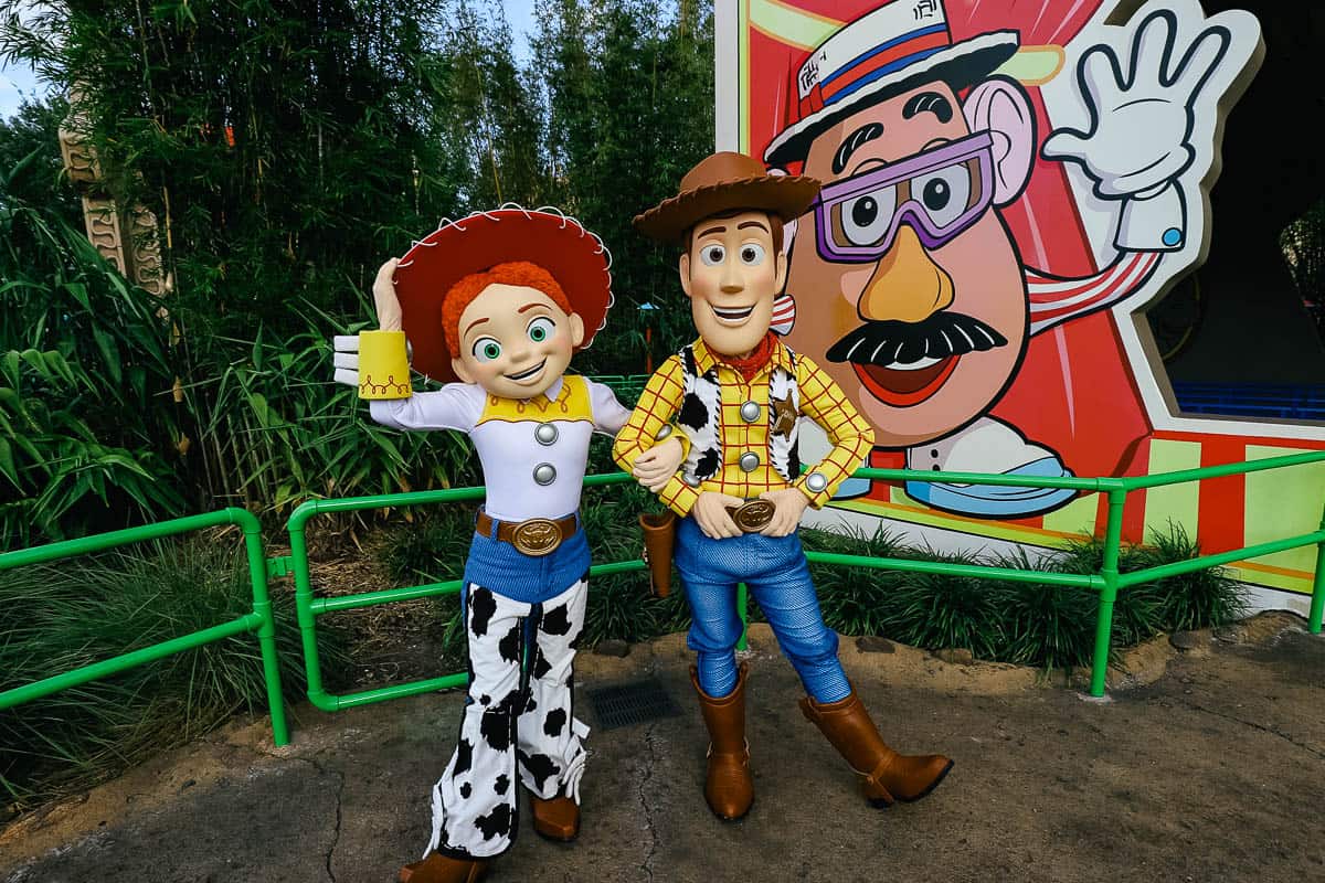 Meet Woody and Jessie at Toy Story Land (Disney's Hollywood Studios)