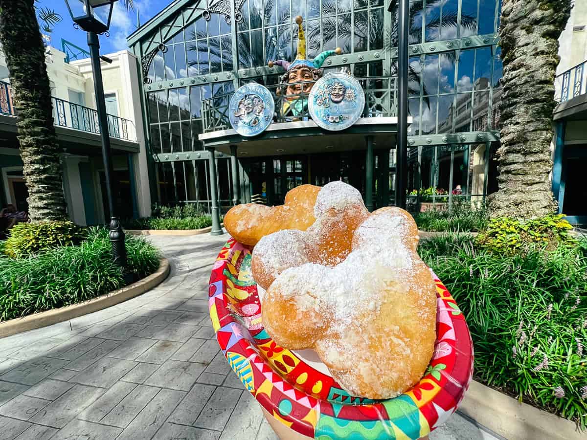 beignets from Port Orleans Resorts 
