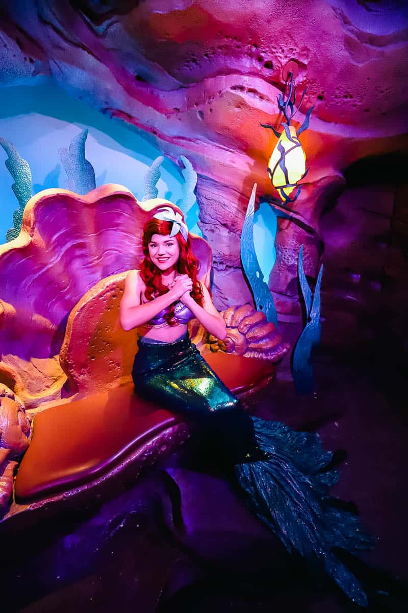 Meet Ariel at Her Grotto at Magic Kingdom