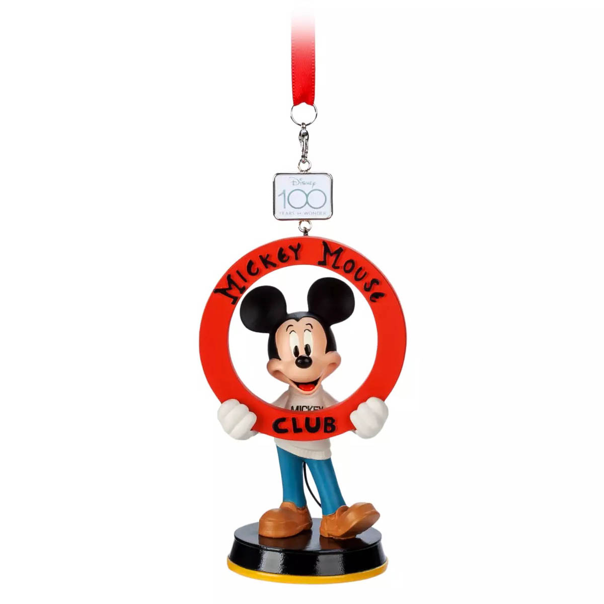 Disney Mickey Mouse ''Best Disney Dad'' Figural Ornament