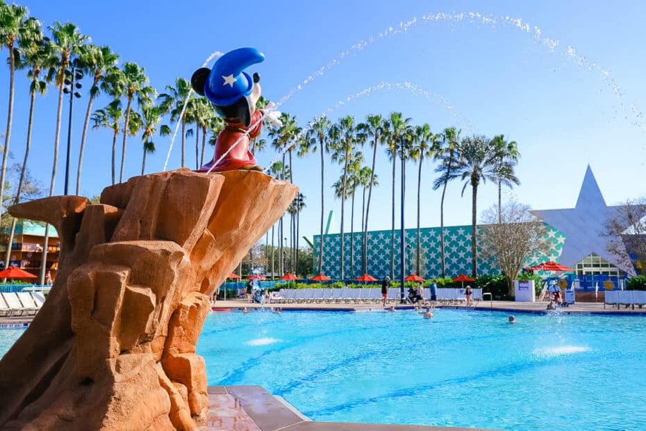 The Pools at Disney's All-Star Movies