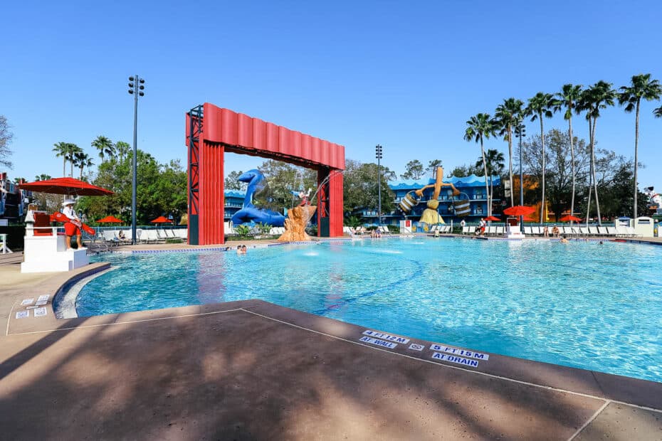 The 2 POOLS at Disney's All-Star Movies! (2023) - Resort Rat