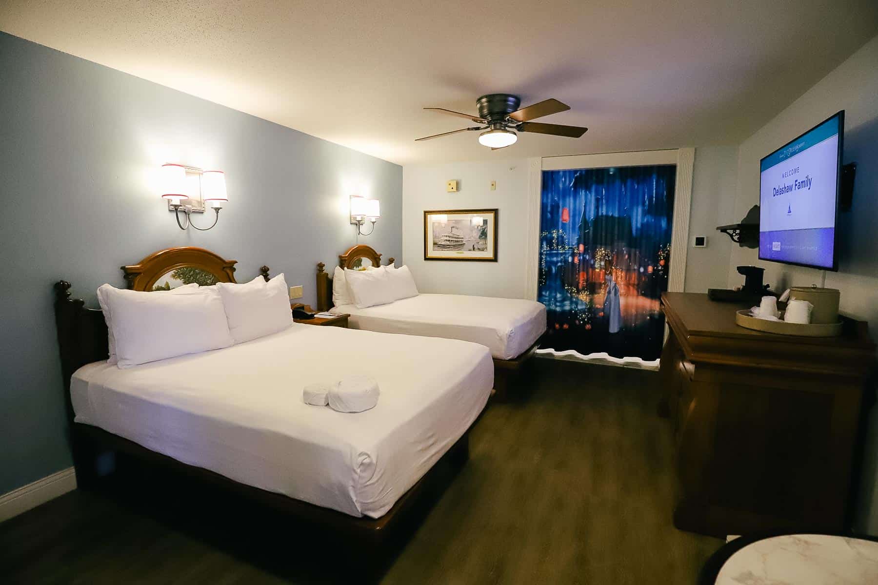 a view of the Magnolia Bend Room at Disney's Port Orleans Riverside 