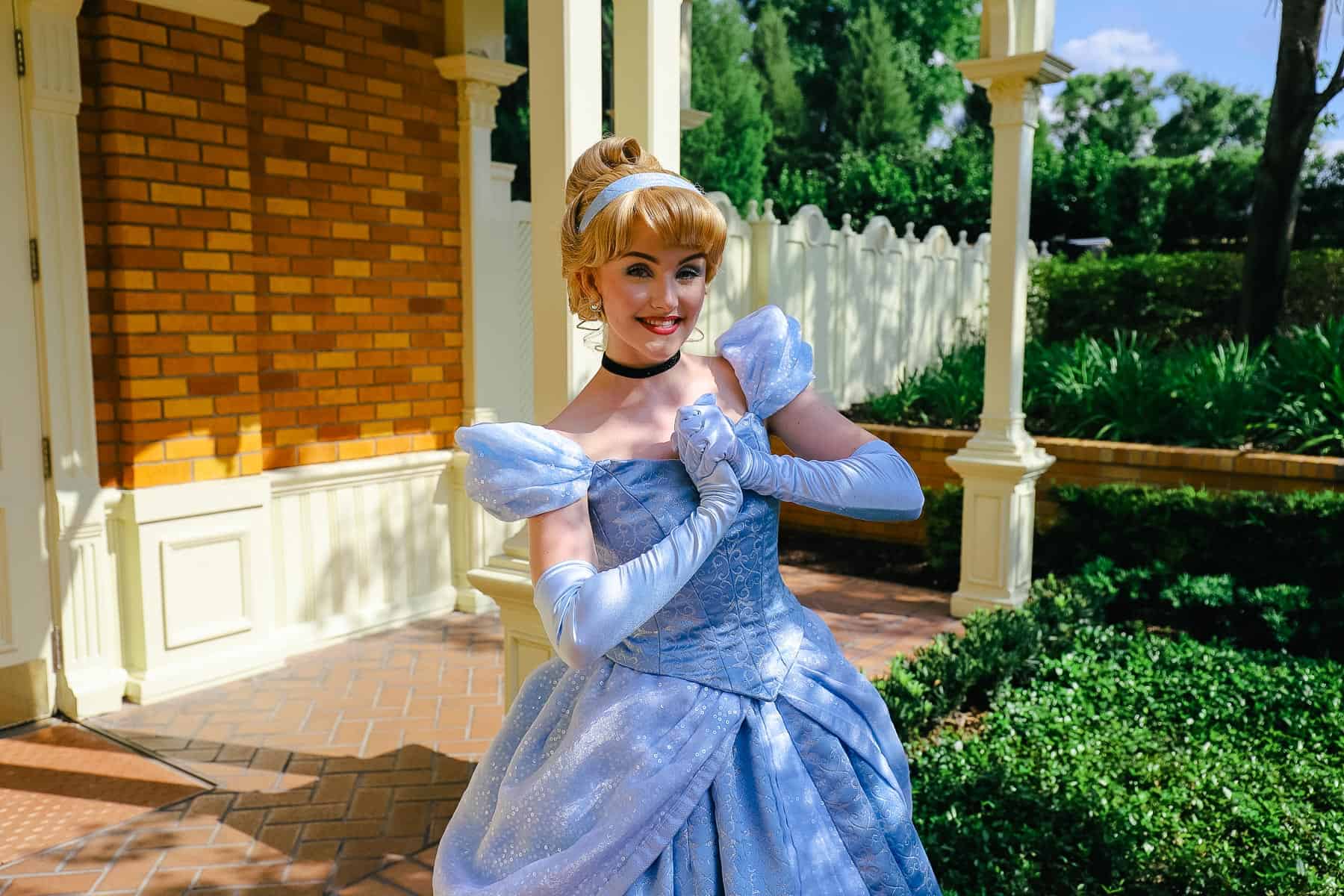 Meet Cinderella at Disney World
