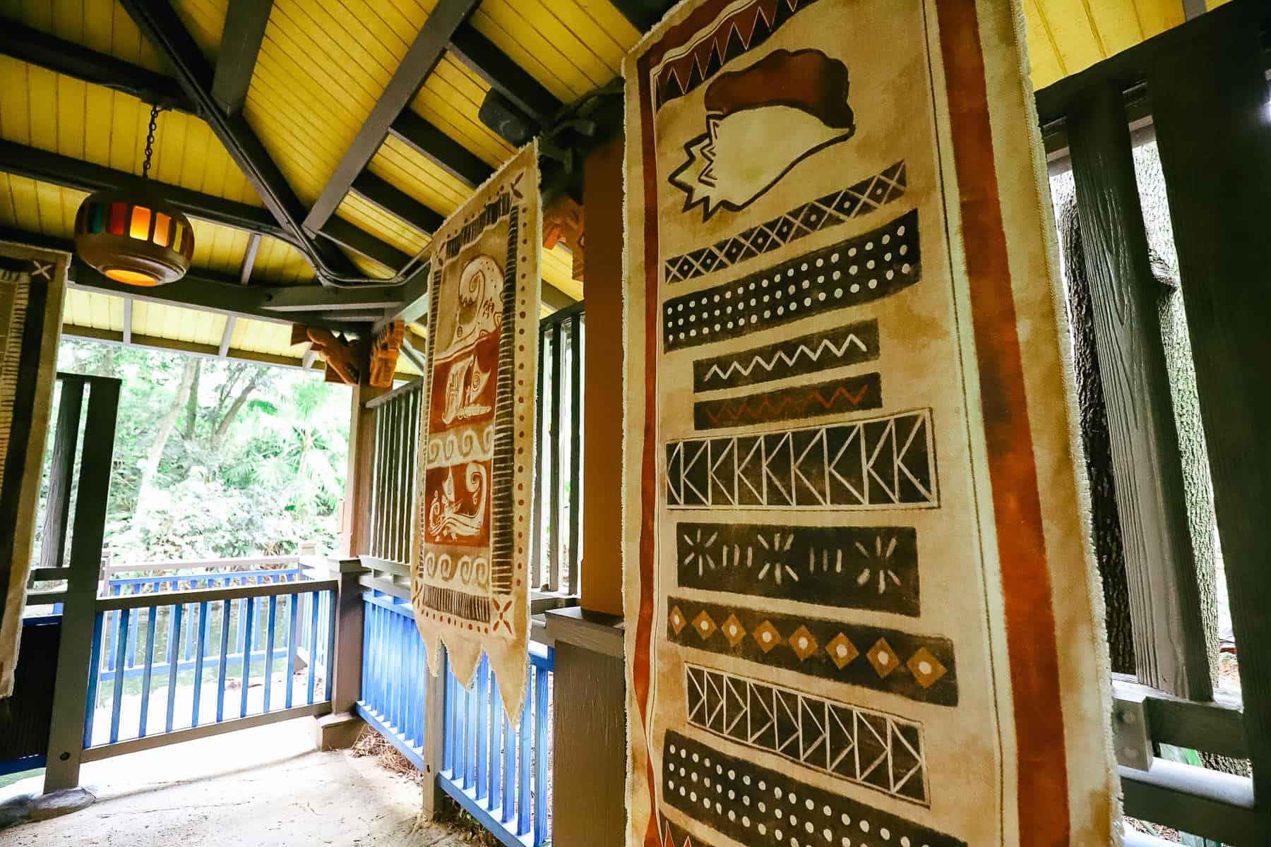 decorative elements in Moana's queue 