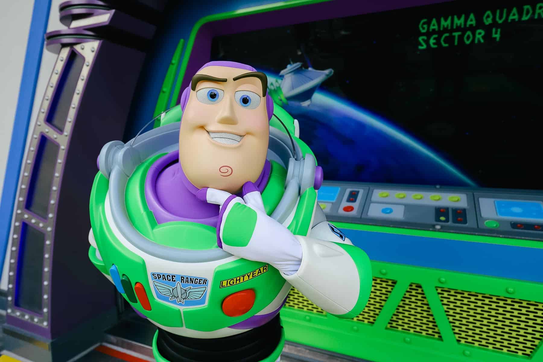 Buzz Lightyear Character Meets at Disney World