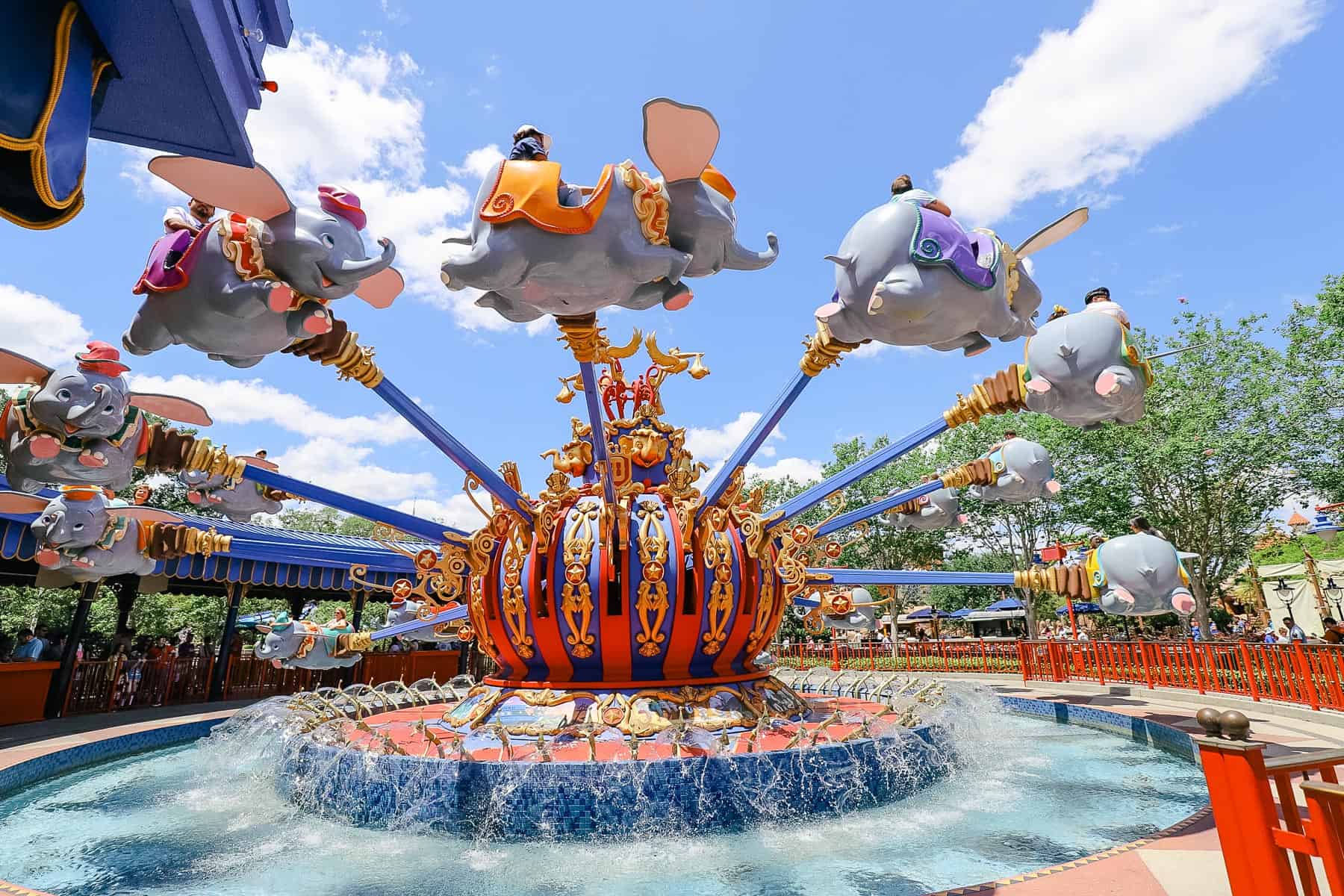 Dumbo, The Flying Elephant at Walt Disney World