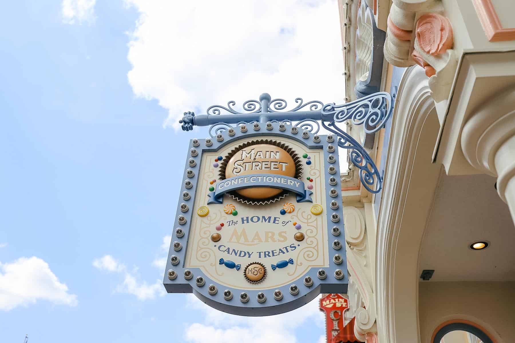 Main Street Confectionery sign 