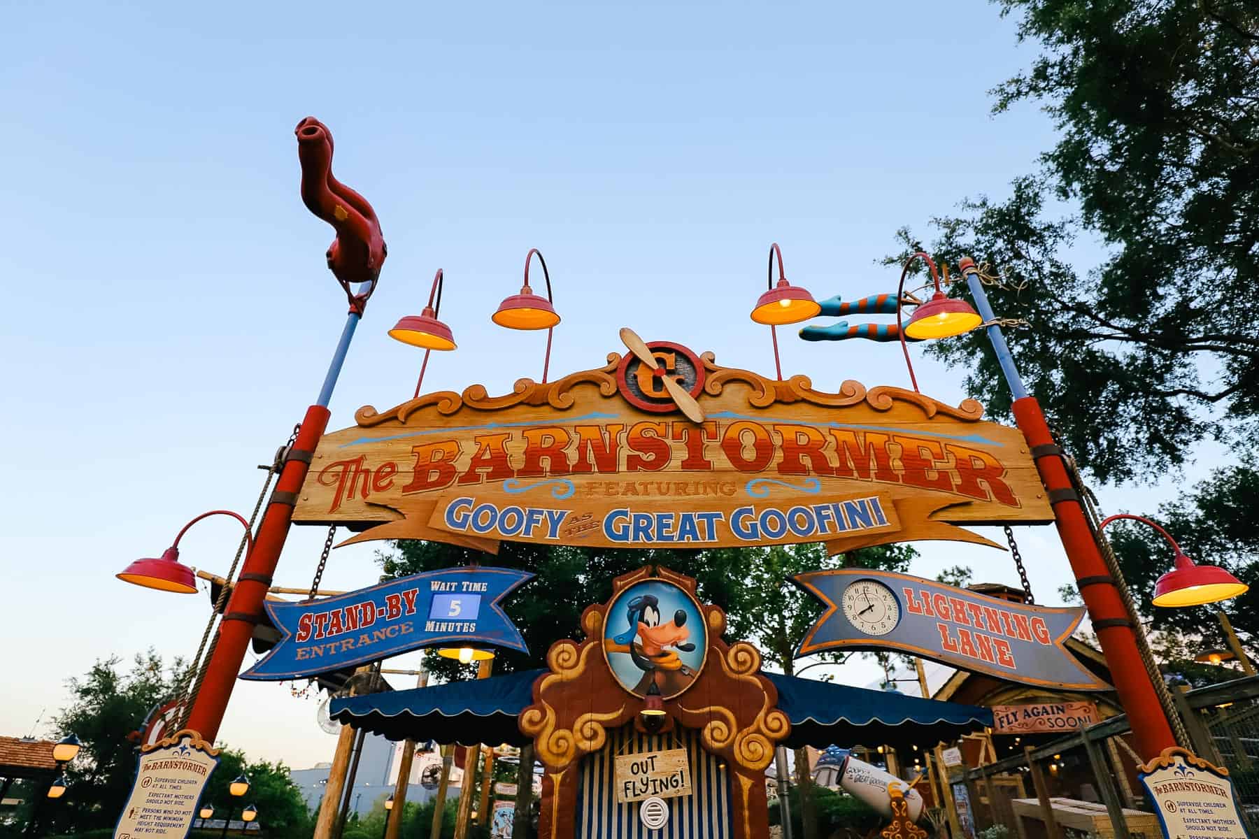 The Barnstormer At Magic Kingdom