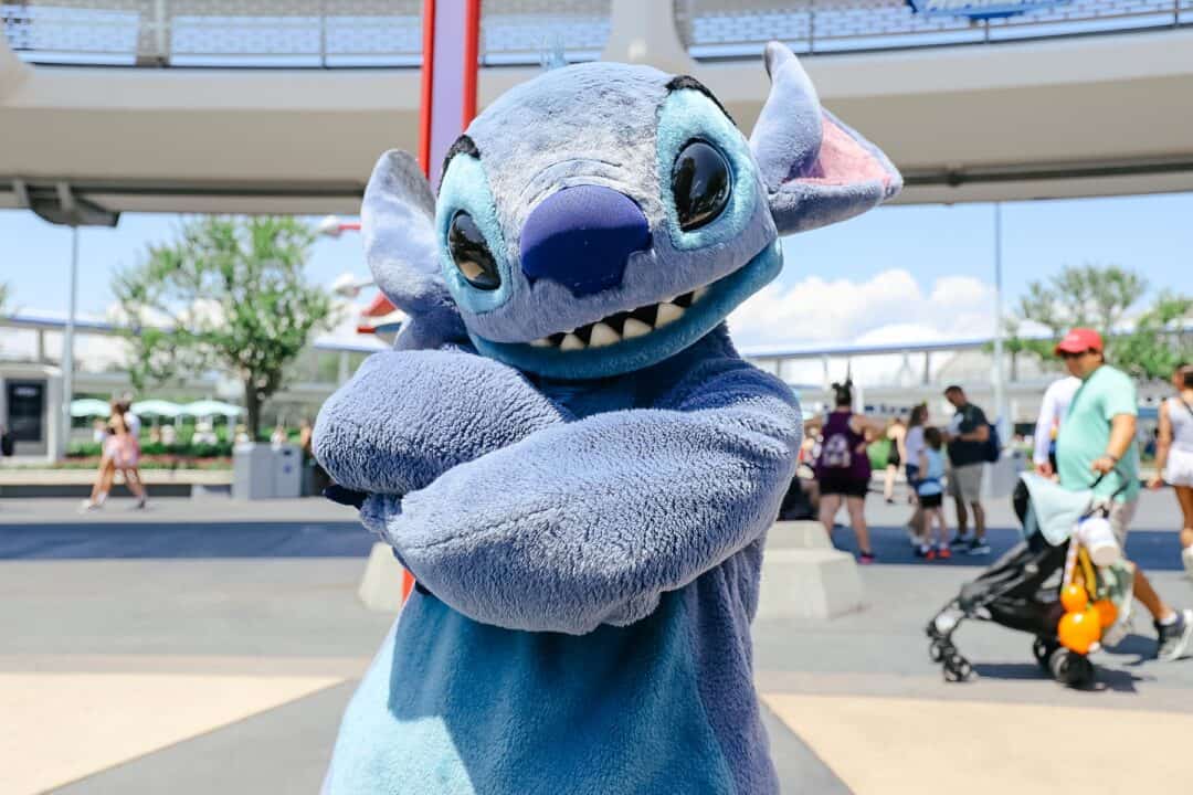 Meet Stitch at Disney World