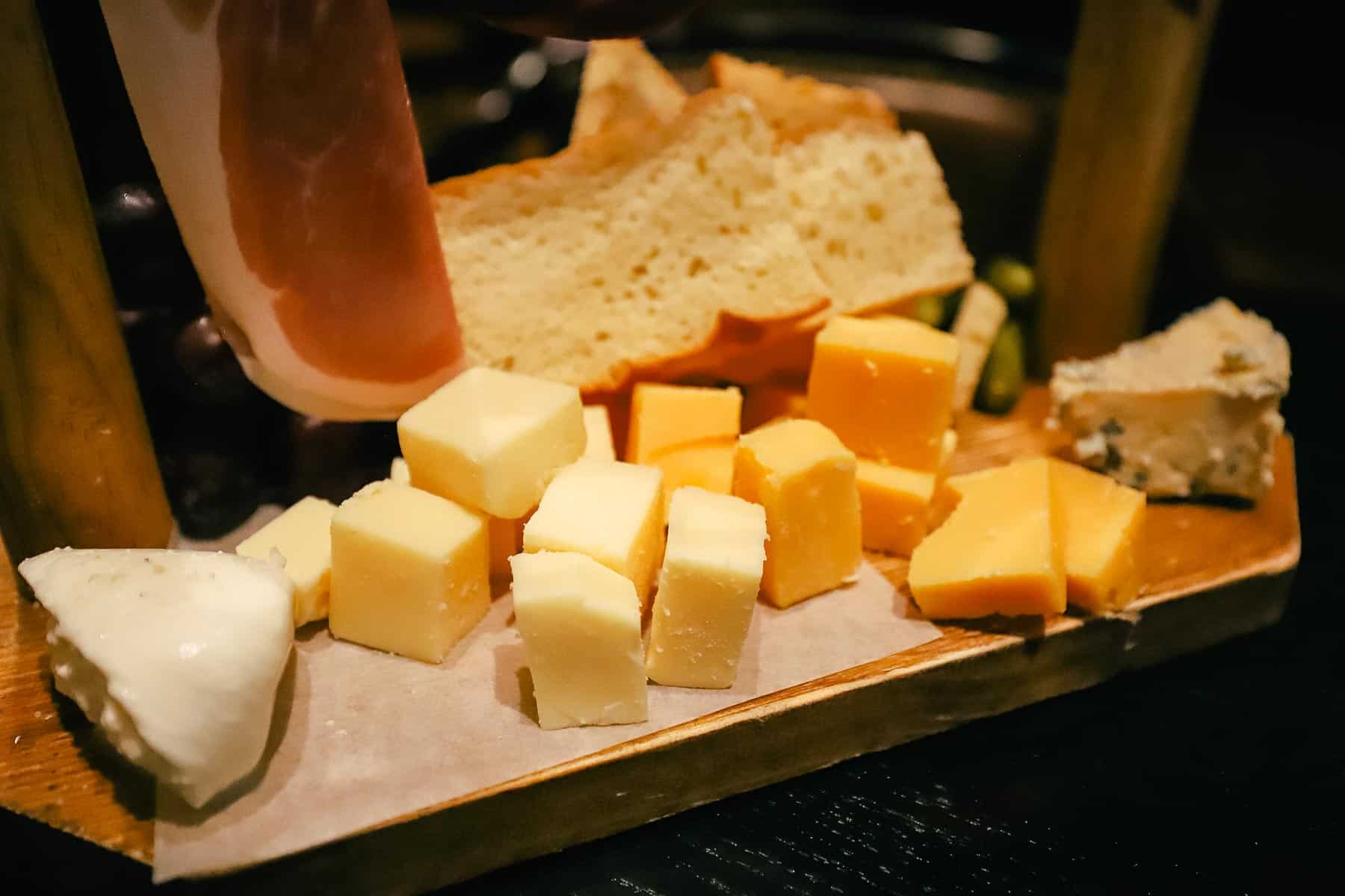 blocks of cheese 