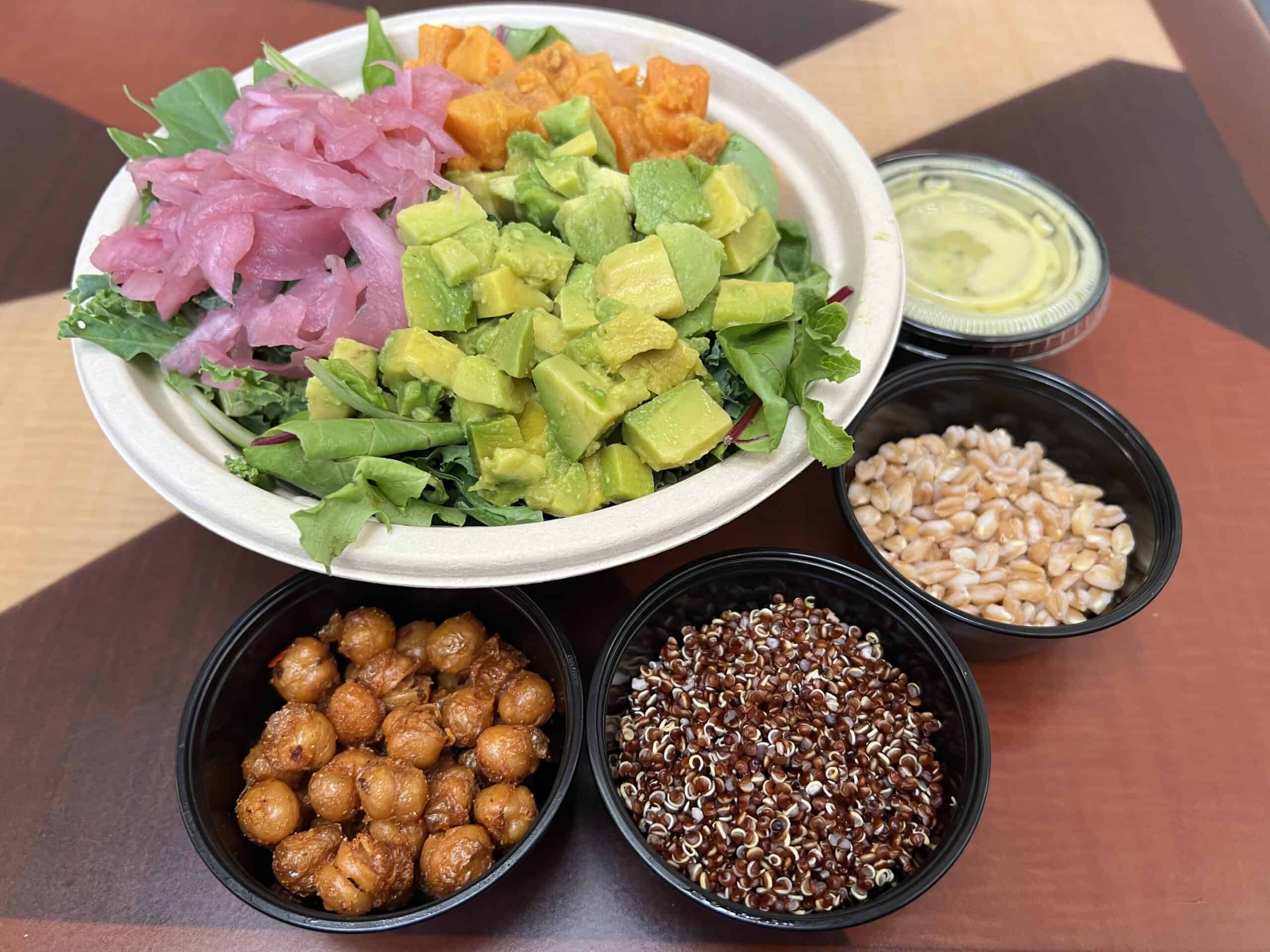 Kale Greens Power Salad at Contempo Cafe 