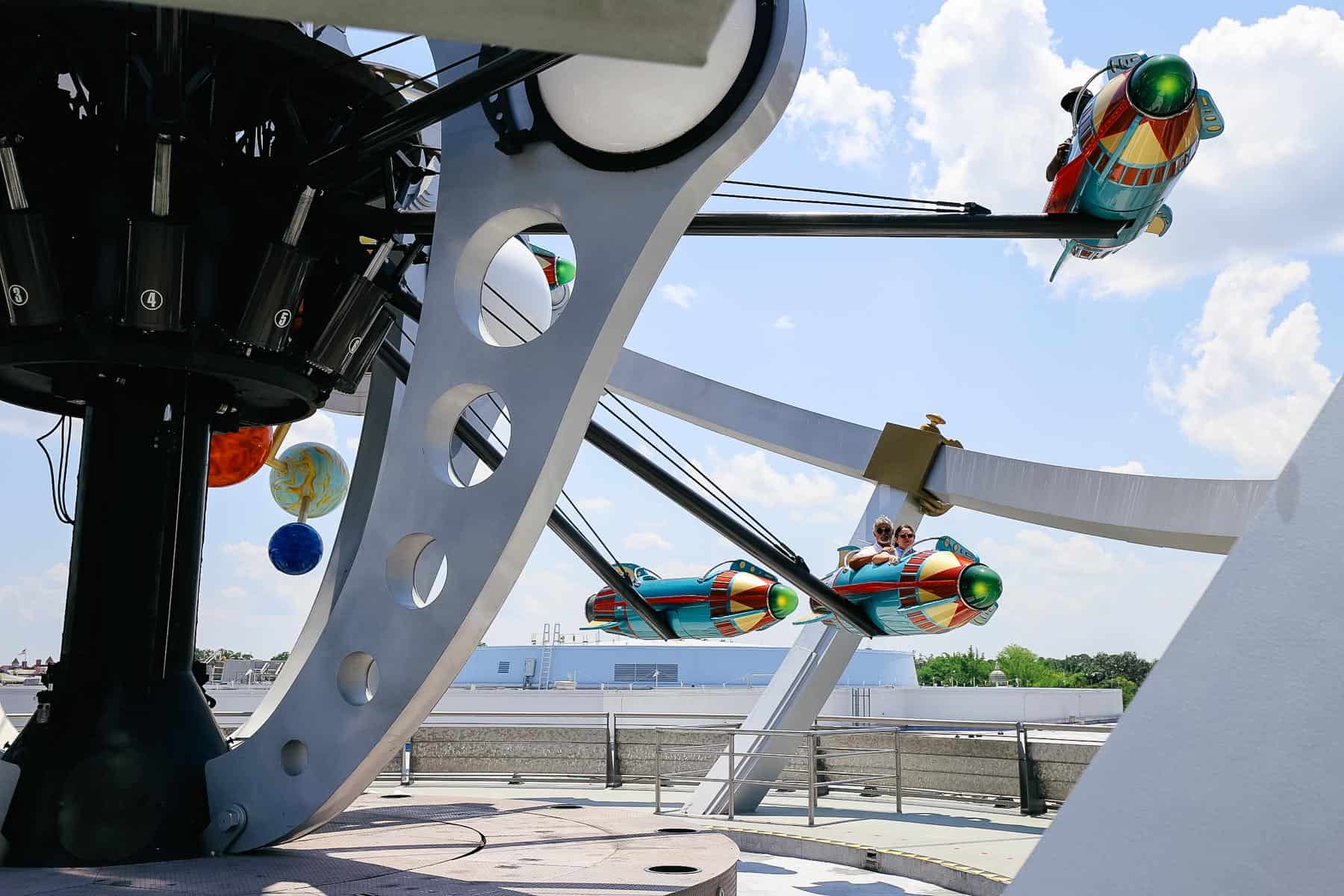 Astro Orbiter (A Spinning Attraction in Tomorrowland at Magic Kingdom)