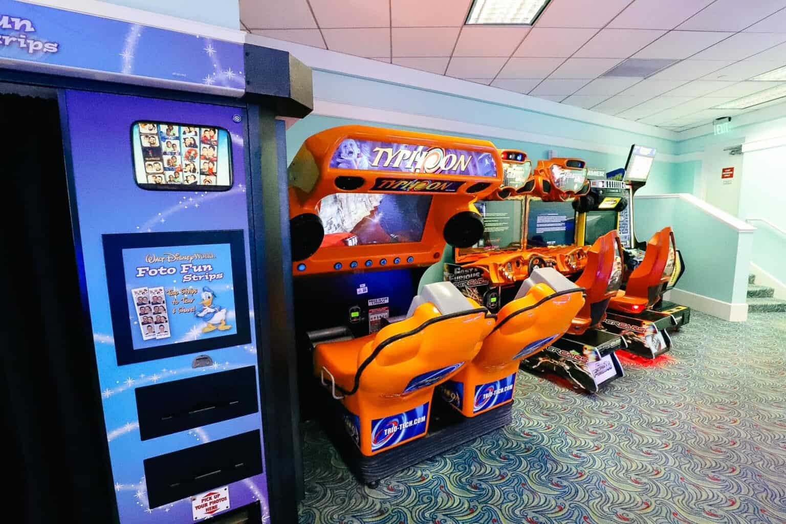 disney yacht club arcade