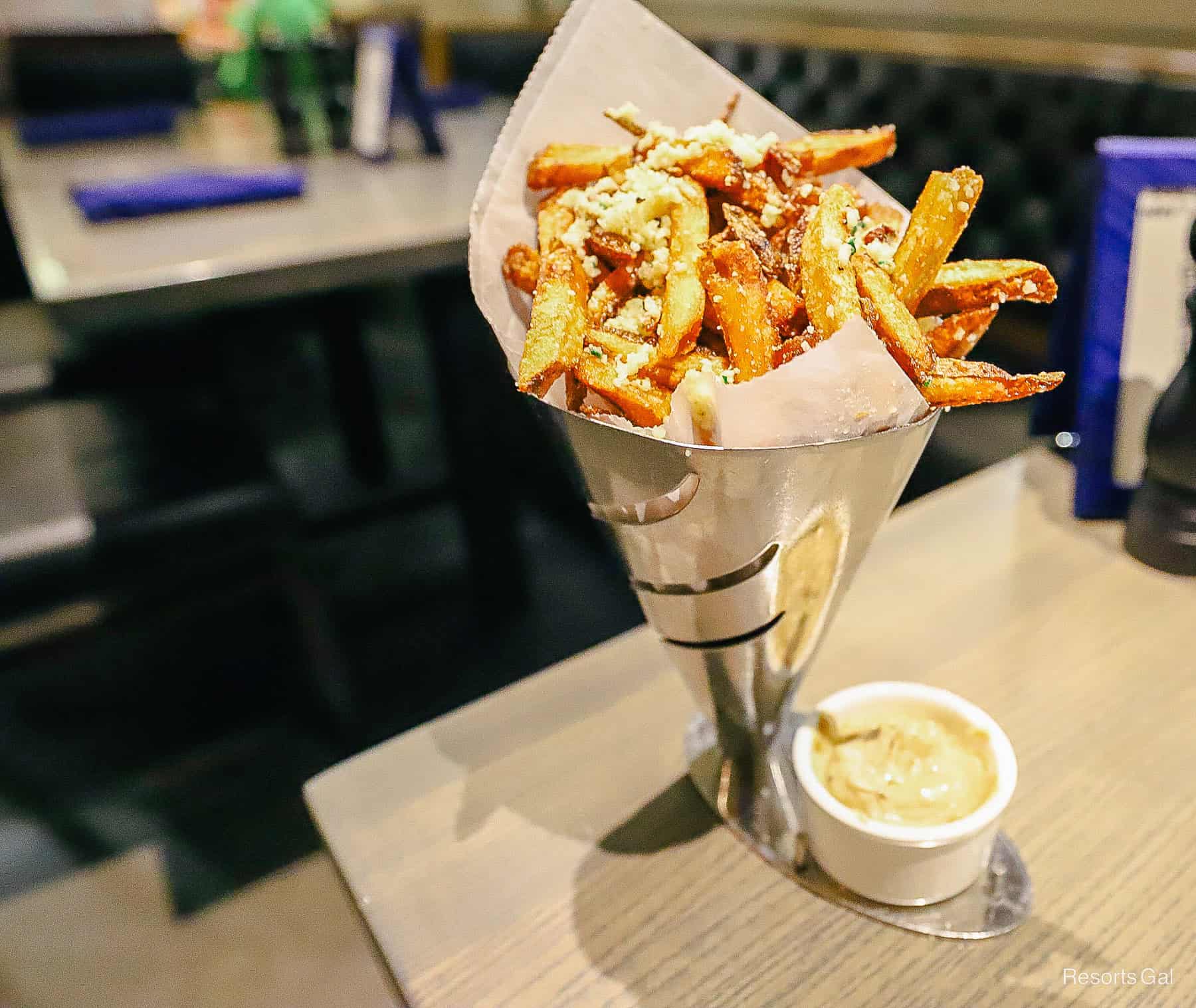 Truffle Fries from Ale and Compass Lounge 