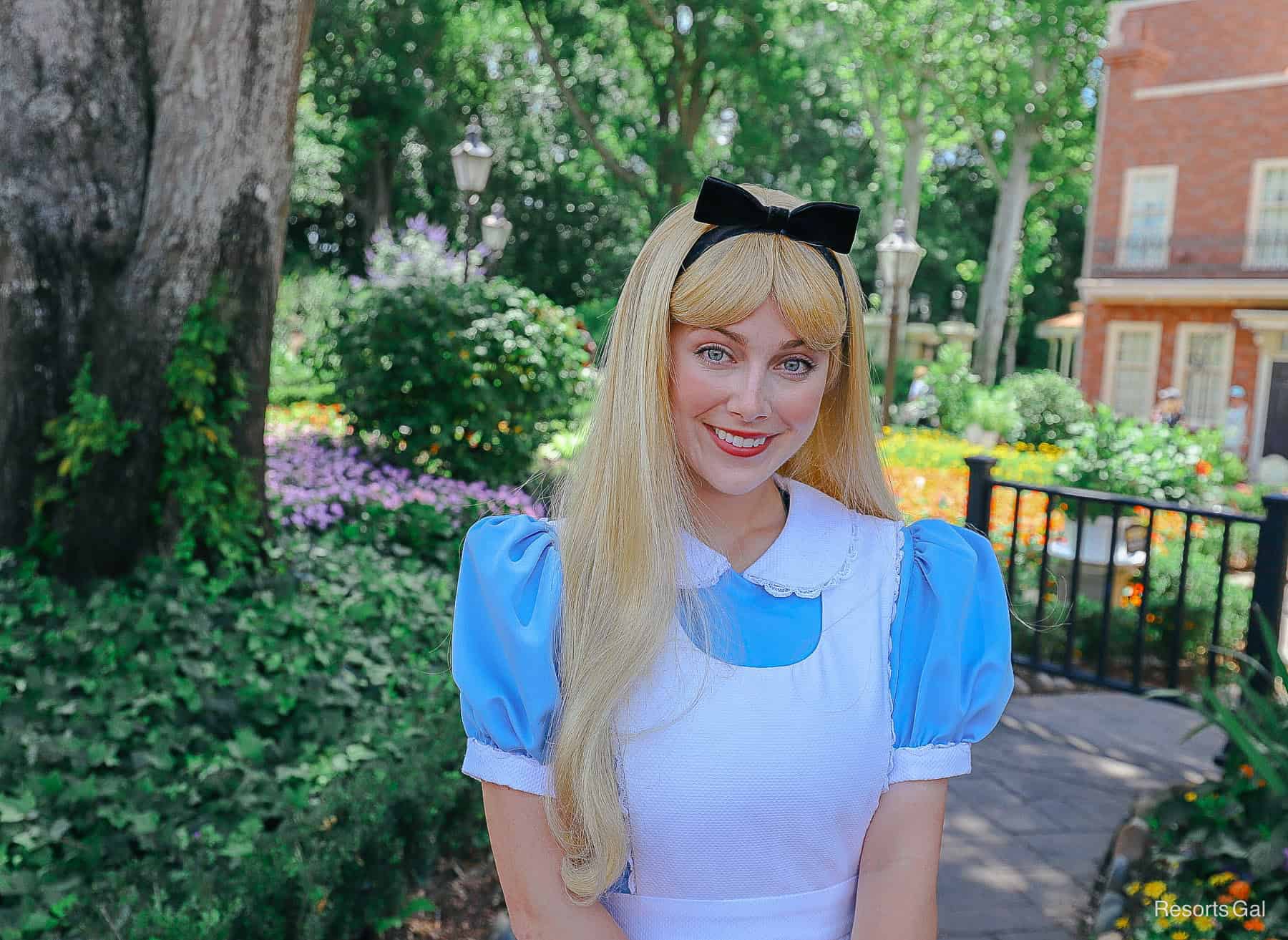 Alice from 'Alice in Wonderland'