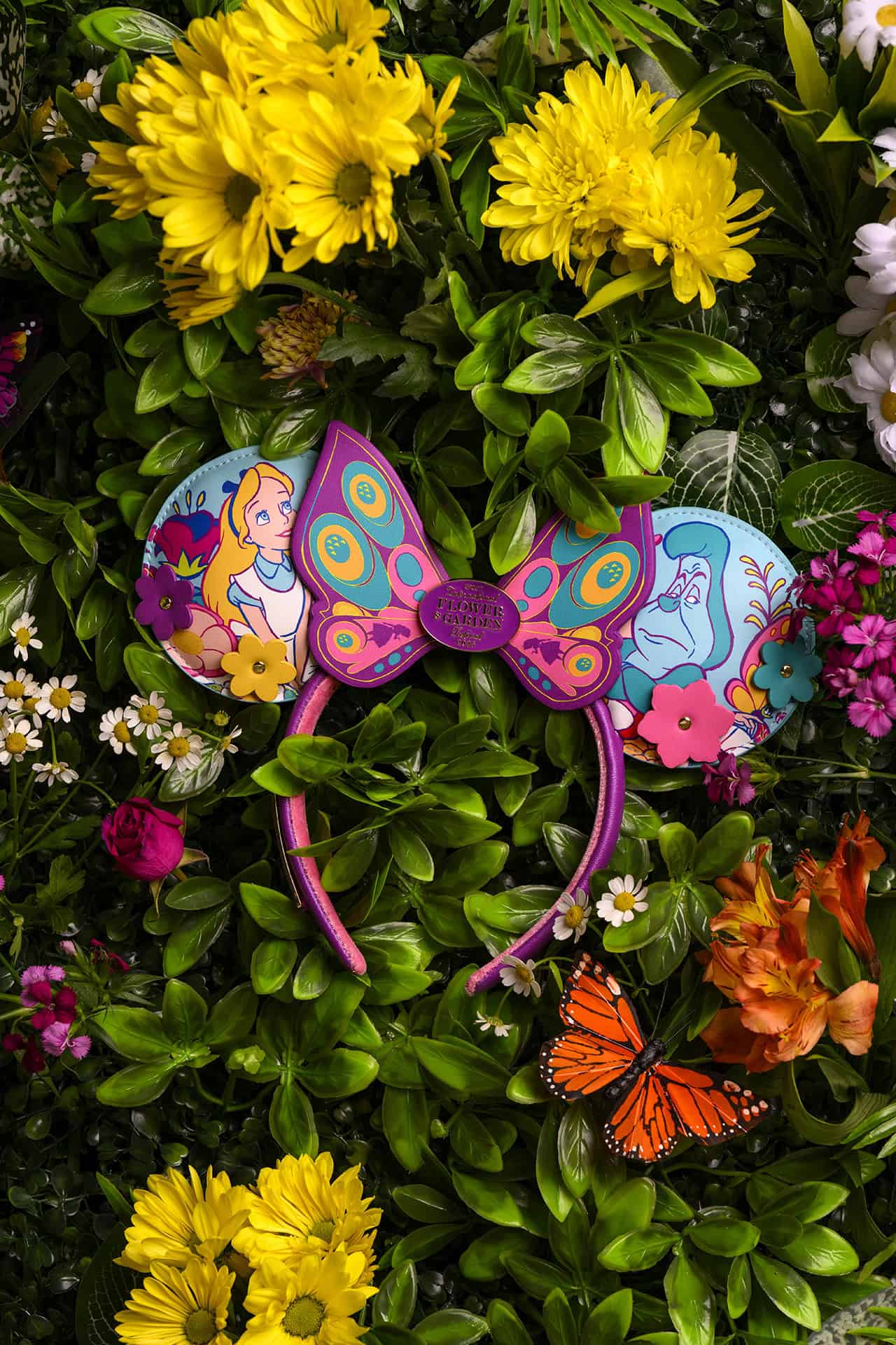 a pair of ears for the Alice in Wonderland collection at the 2025 Flower and Garden Festival 