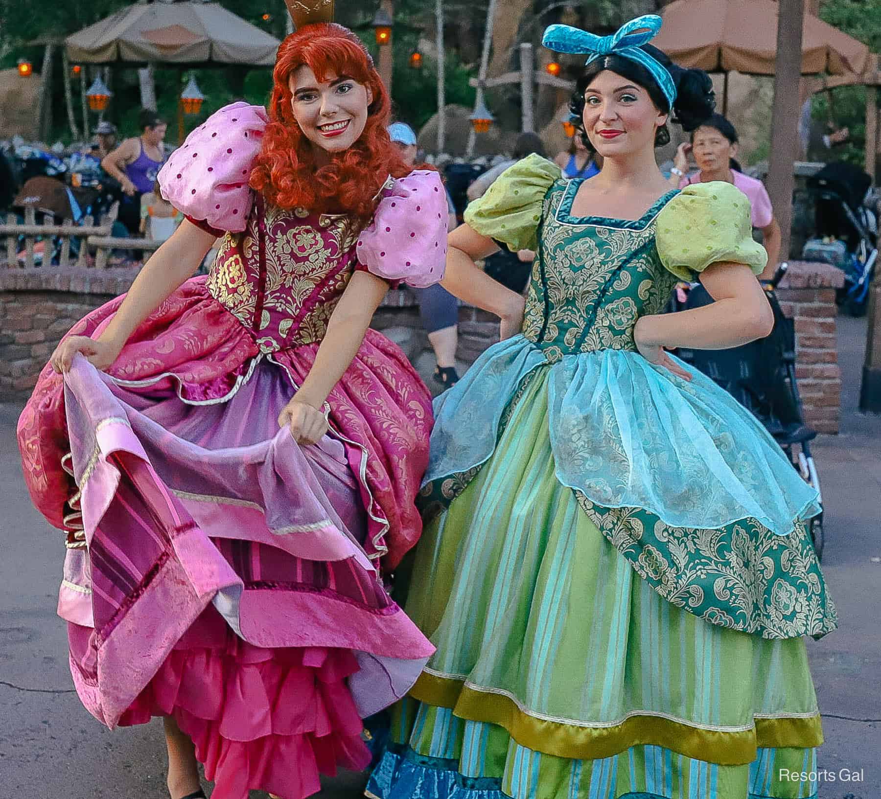 Drizella with Anastasia 