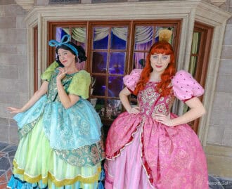 Where to Meet Anastasia and Drizella at Disney World (Evil Stepsisters)