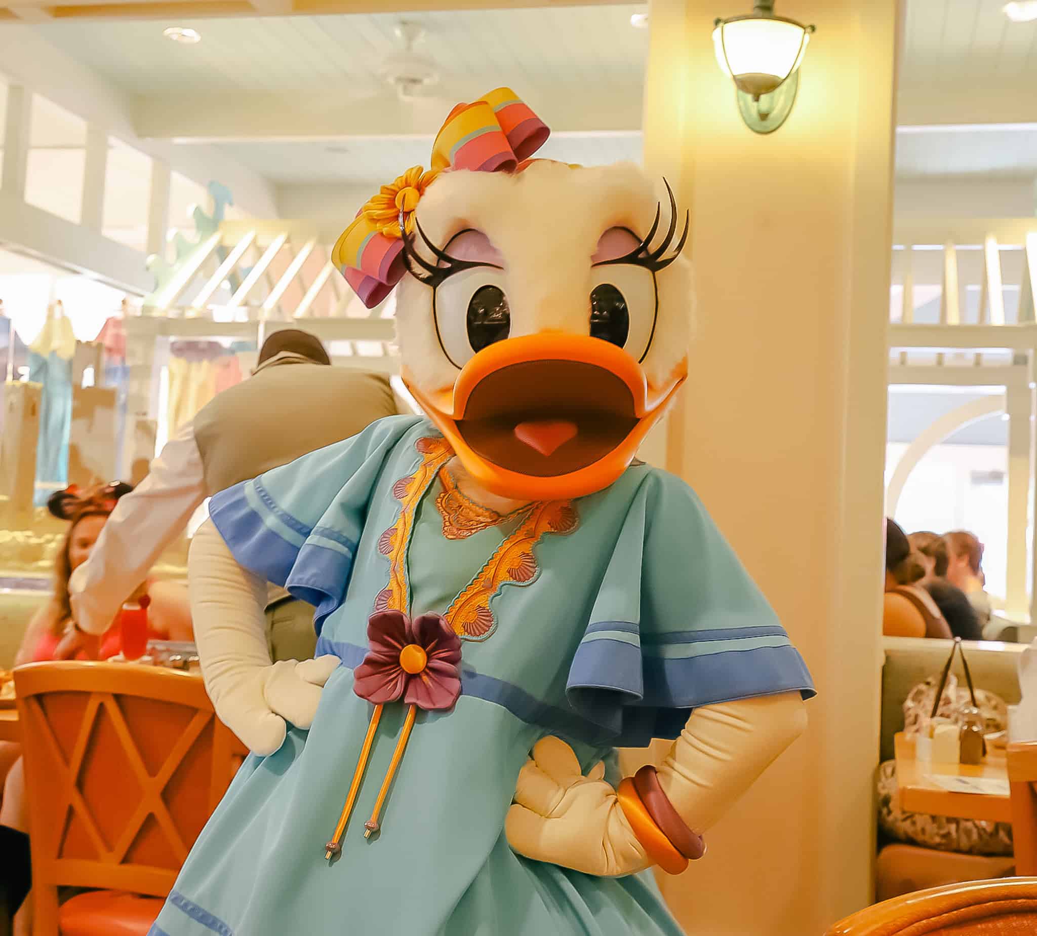 Daisy Duck at Cape May Cafe Breakfast 