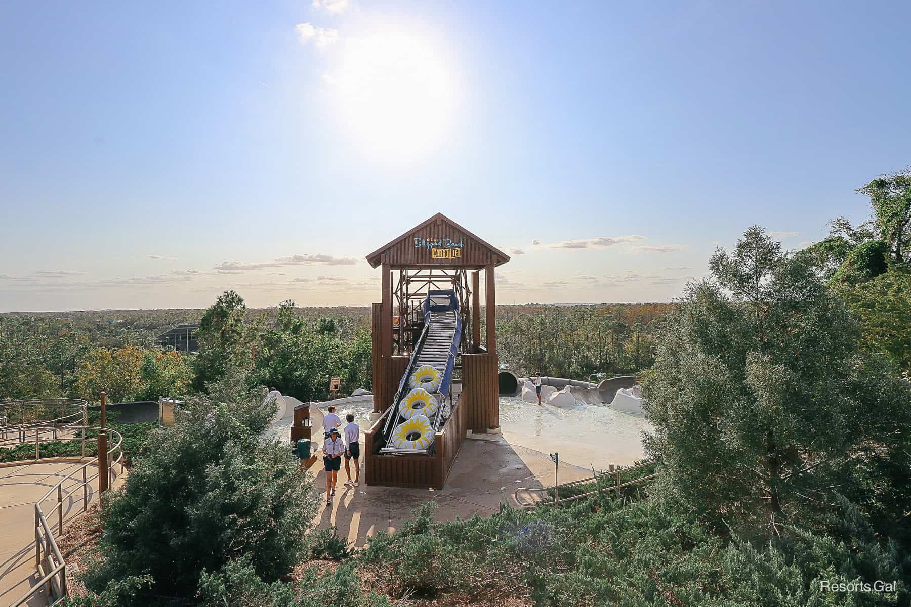 Runoff Rapids Blizzard Beach Cargo Lift 