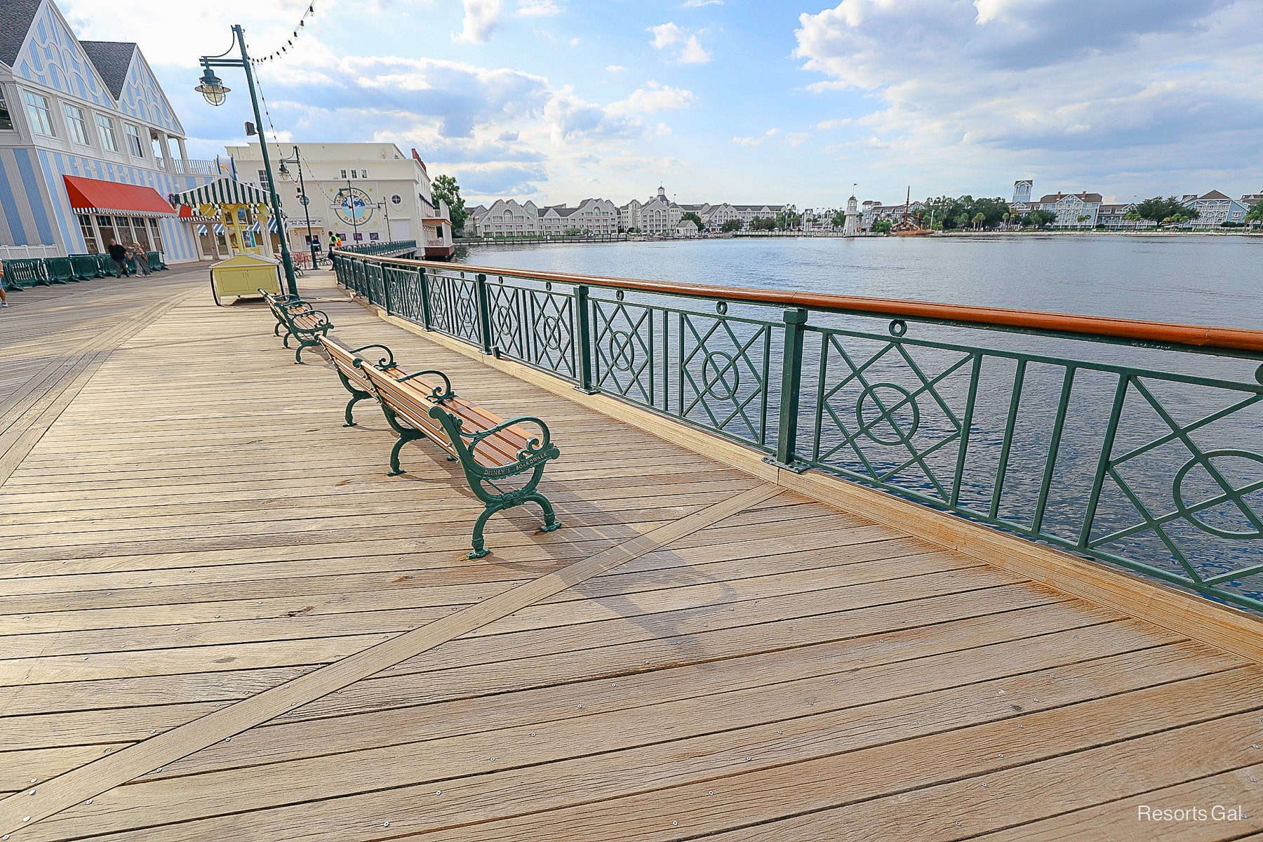 new wood on the Boardwalk 