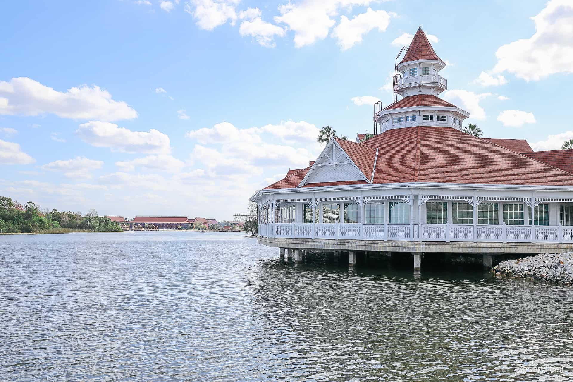 a view looking toward the Polynesian 