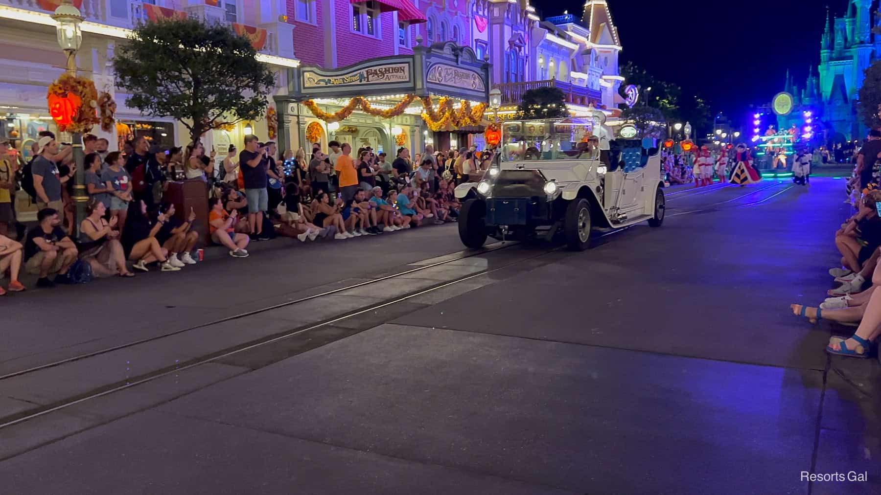 Cruella De Vil in the Boo To You Parade 