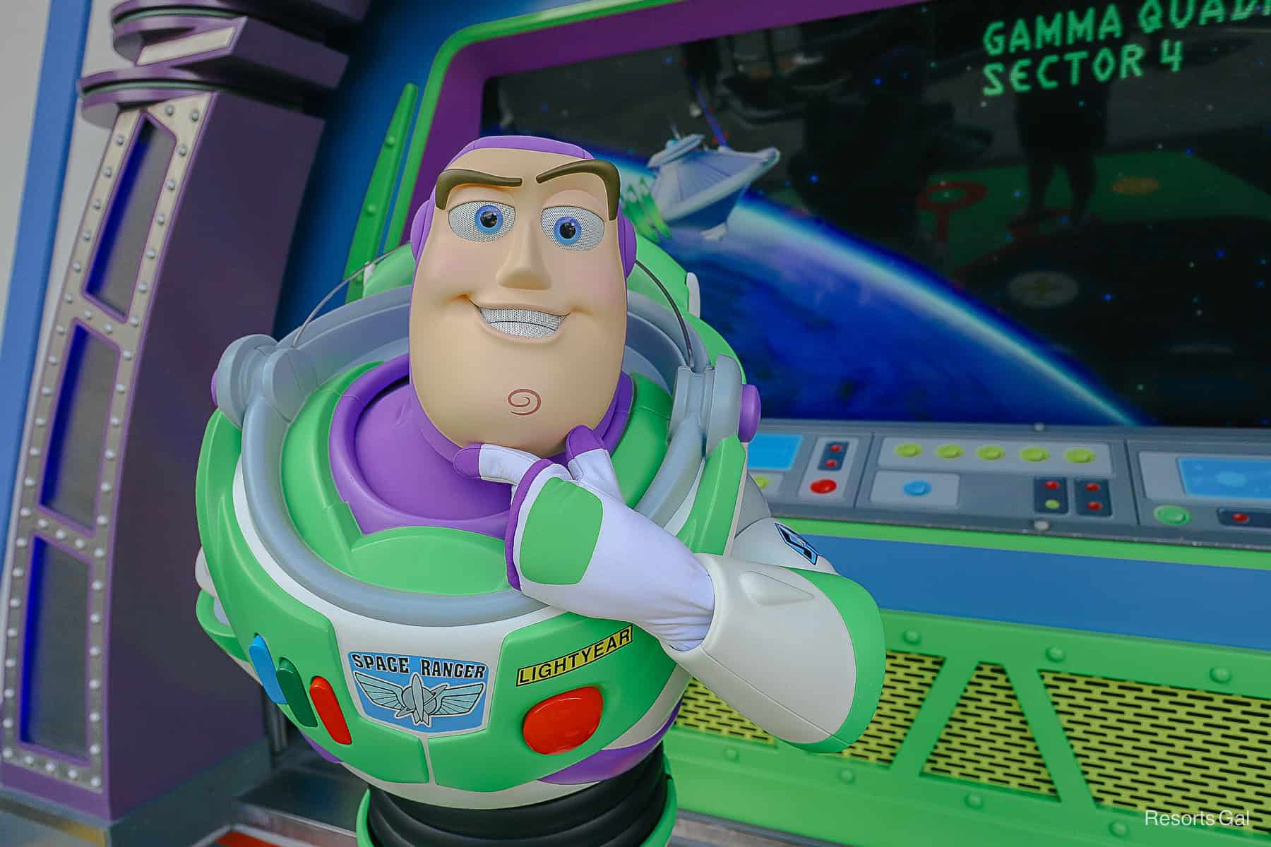 Buzz Lightyear at Walt Disney World