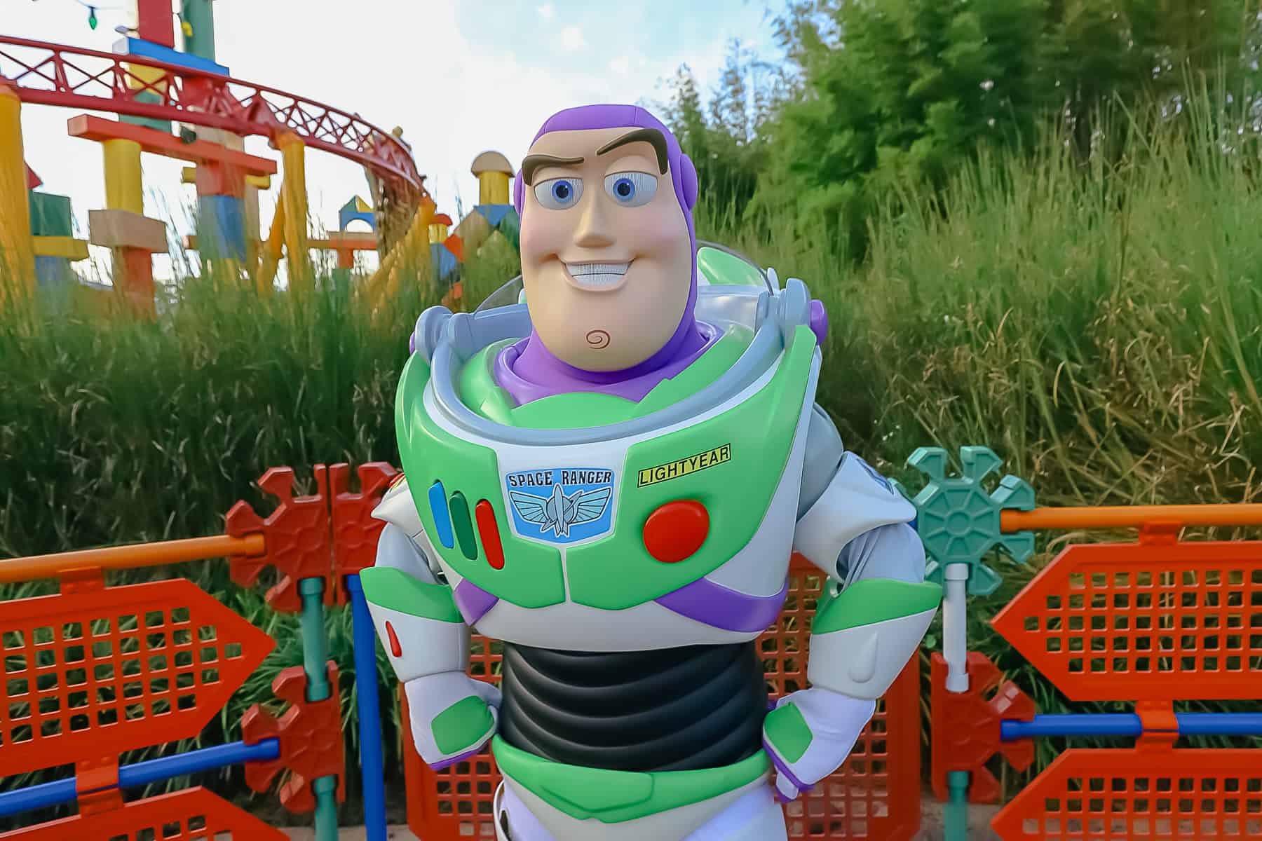 Buzz Lightyear in Toy Story Land 