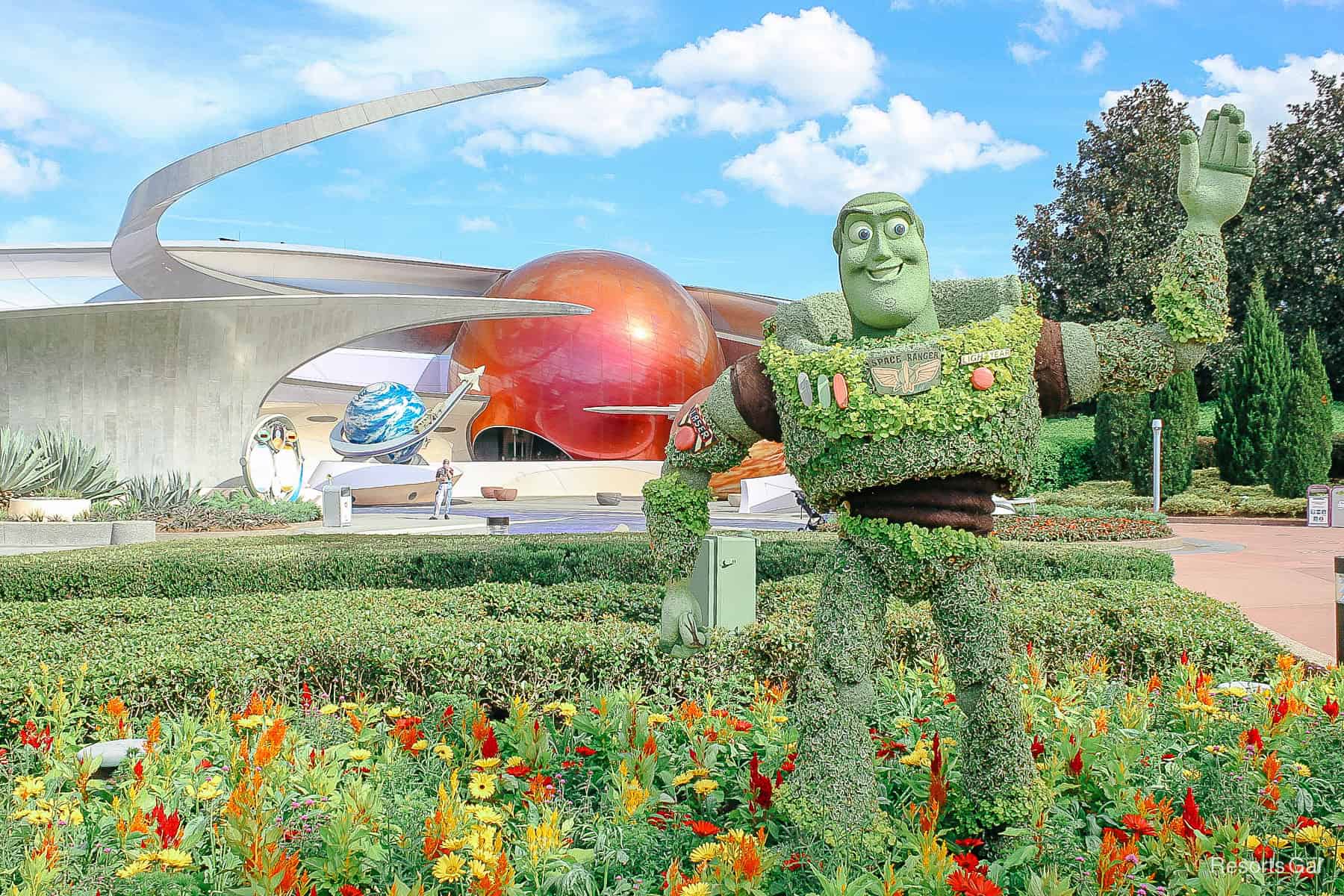 Buzz Lightyear Character Topiary