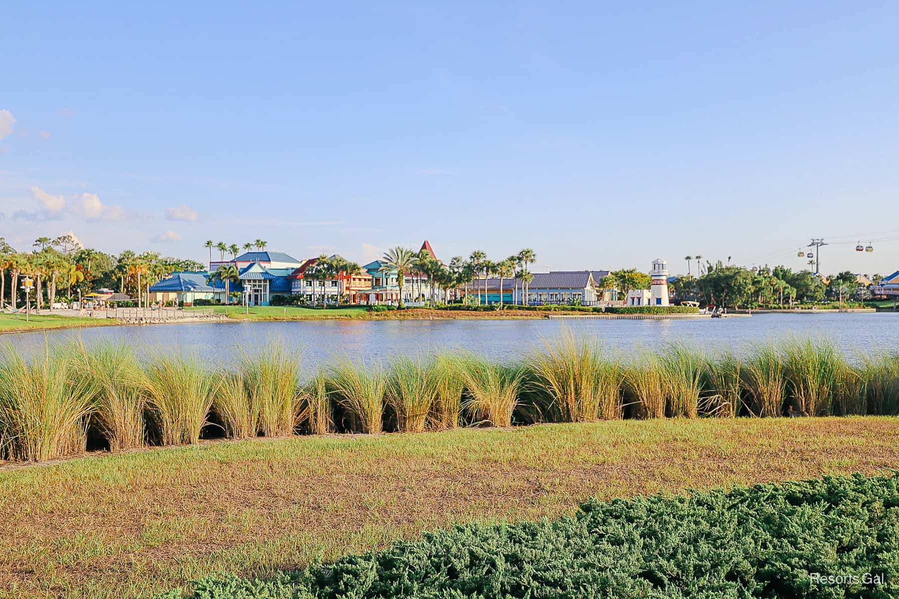 a view of Disney's Caribbean Beach Resort 