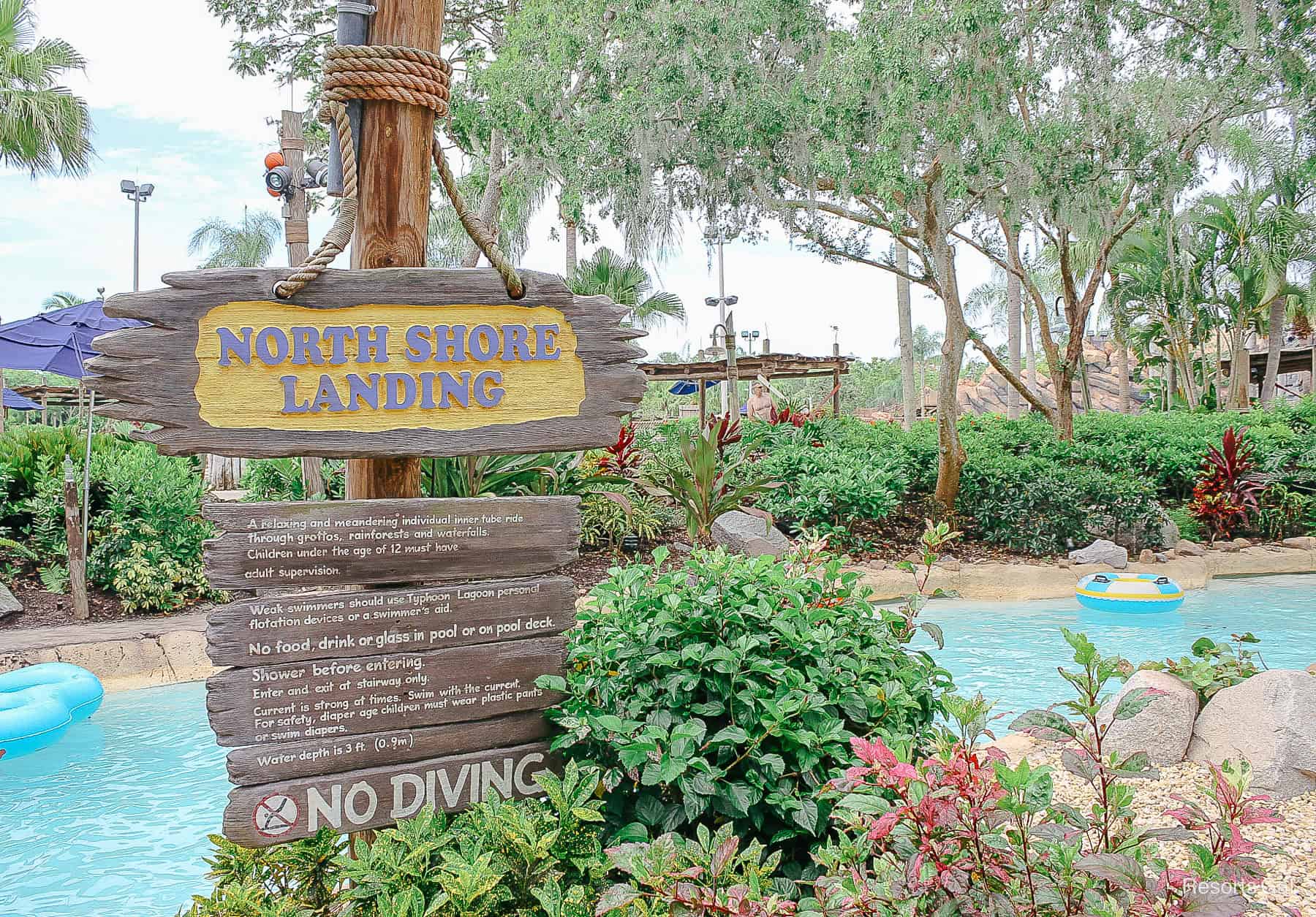 North Shore Landing at Typhoon Lagoon 