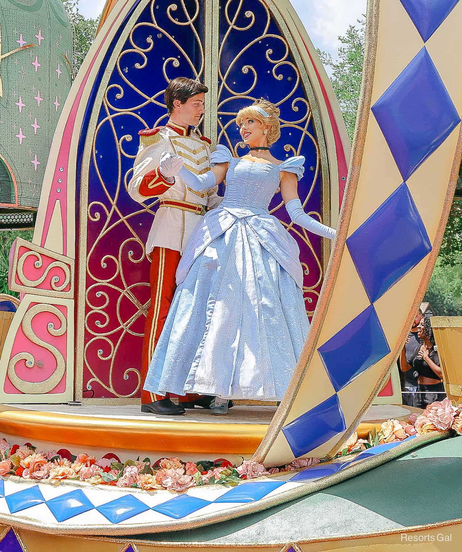 Cinderella in the Festival of Fantasy Parade 