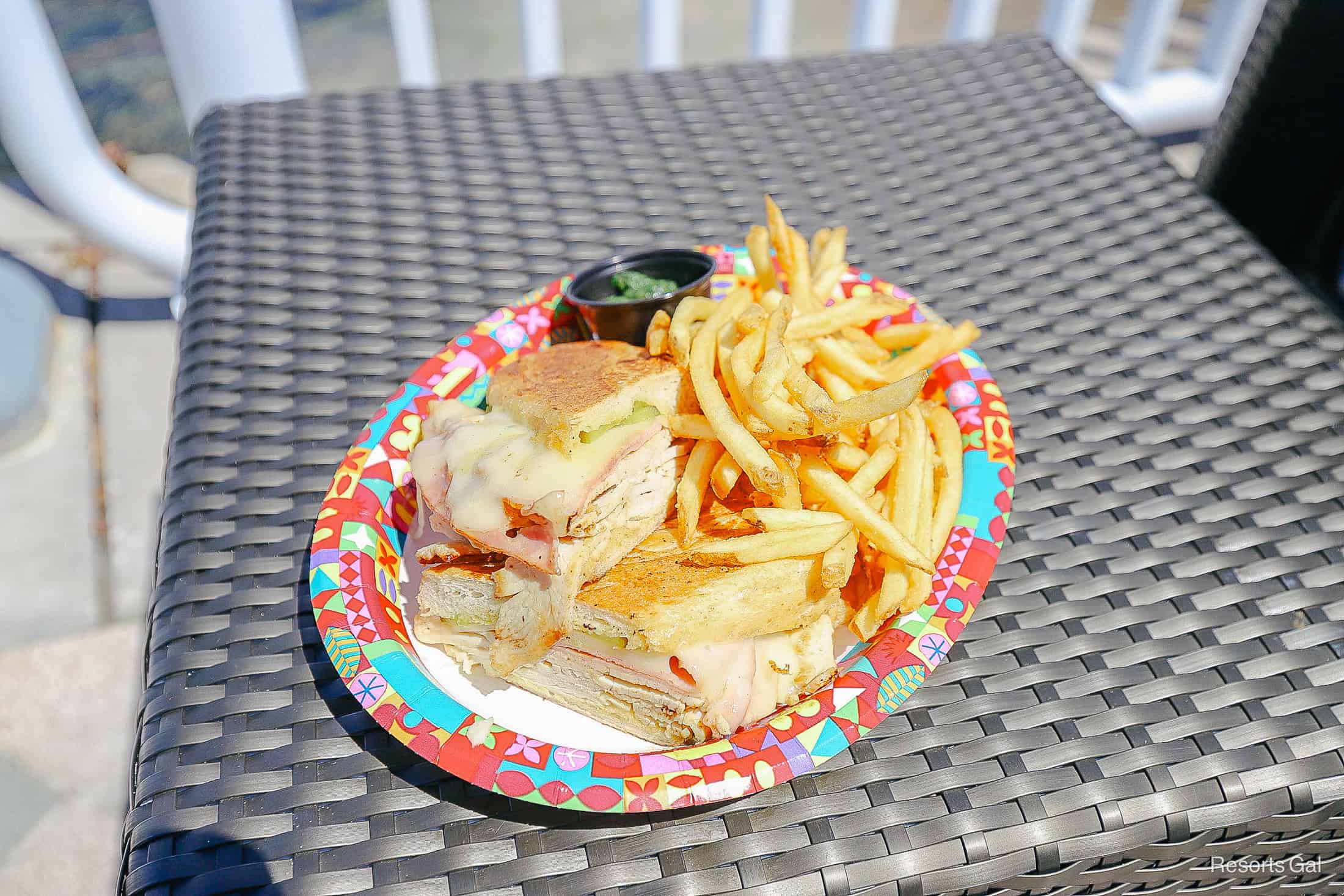 a turkey Cuban sandwich from The Sand Bar 