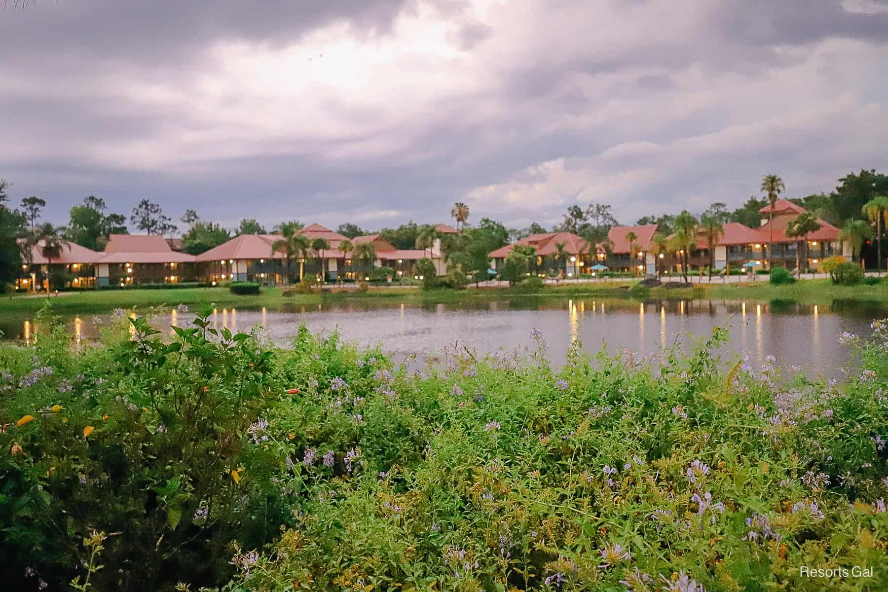 a view of the Cabanas section of Coronado Springs 
