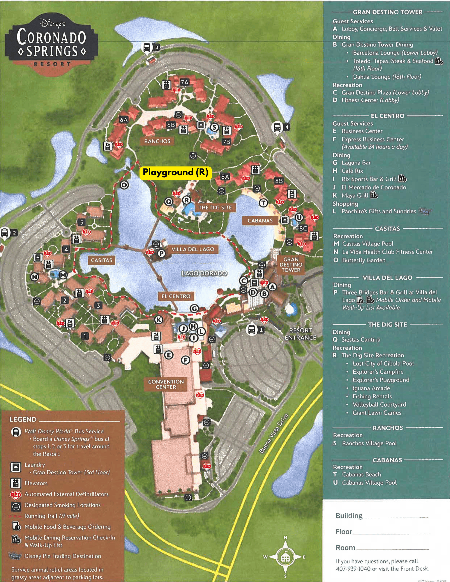 Disney's Coronado Springs playgrounds