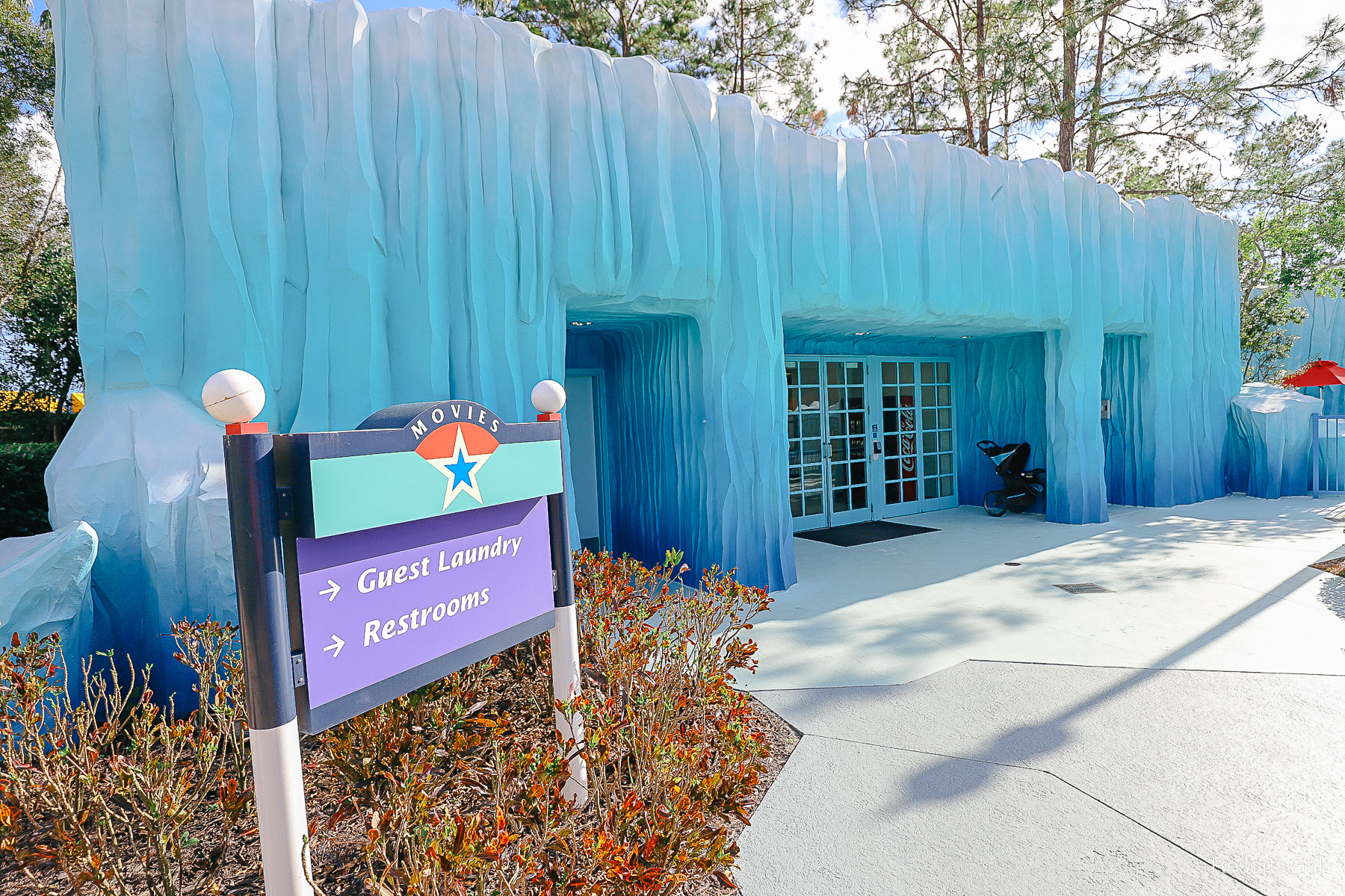 the primary laundry room at Disney's All-Star Movies Resort 