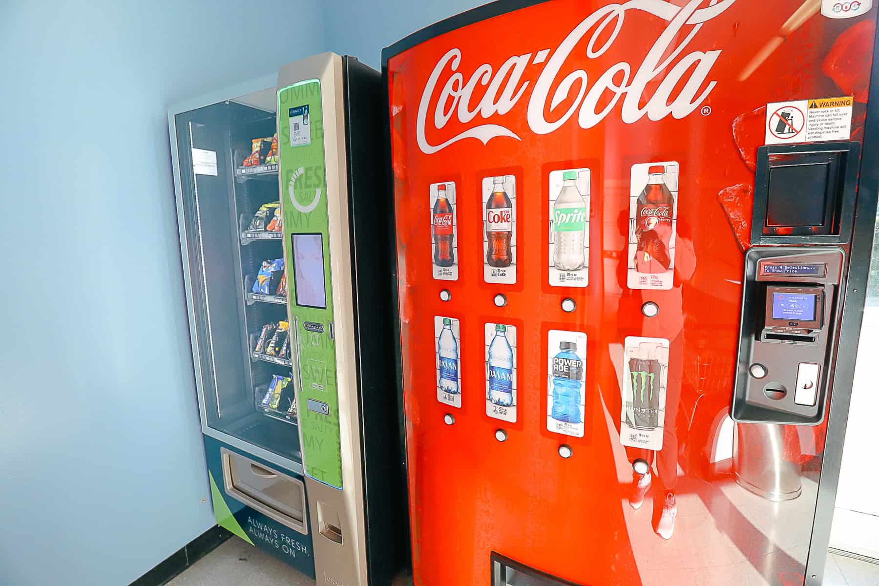 vending machines at Disney's All-Star Music 